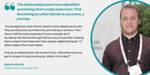 Mark Horler 12 steps to farming