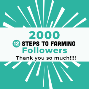 12 steps to farming instagram 2000 followers