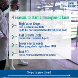 Smart Farmers 12 steps to farming Why farm microgreens